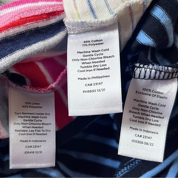 BUNDLE || Three (3) Women’s Talbots Stripe Shirts (Large) - Picture 7 of 7